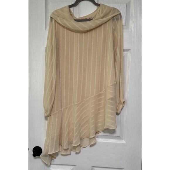Soft Surroundings Women's Neapolitan Asymmetrical Tunic Top Size Large - Picture 1 of 14